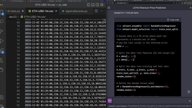 Machine Learning Tutorial with ChatGPT смотреть онлайн