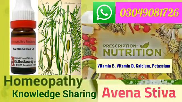 Avena sativa | Homeopathic medicine Avena sativa | General tonic смотреть онлайн