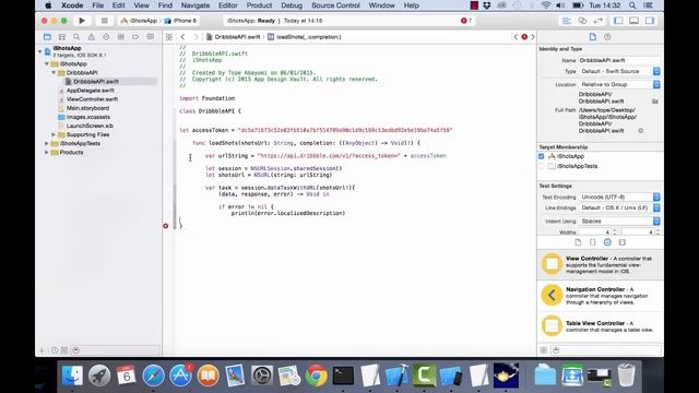 NSURLSession Swift Tutorial: How to Download Data in the Background from an API - HTMD002 смотреть онлайн