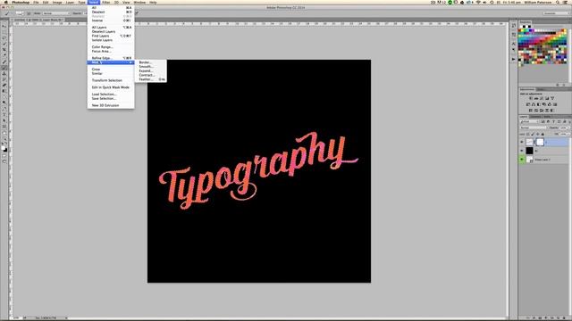 Adobe Photoshop CC 2014 - Vintage Ink Stamp Text Effect смотреть онлайн