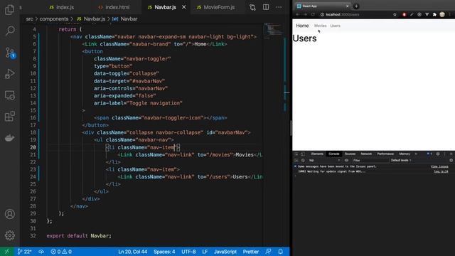 [리액트js (reactjs) 기초 익히기 기본 강좌] 22 NavLink 사용하기 смотреть онлайн