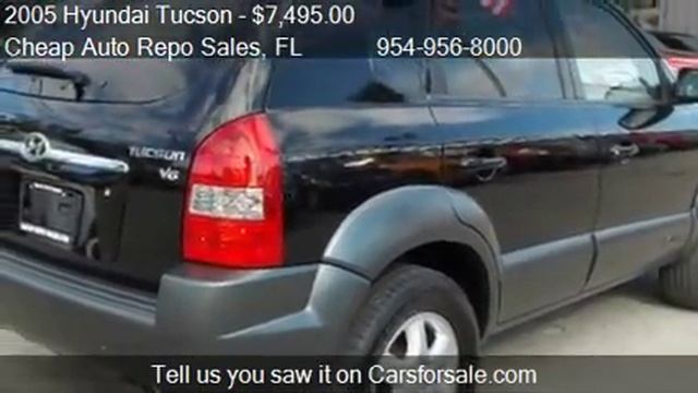 2005 Hyundai Tucson GLS 2.7 2WD For Sale In Pompano Beach, F