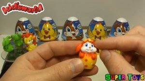 KIDSWORLD десерт с игрушкой новинка 2015 /KIDSWORLD  dessert with a toy Kinder Surprise