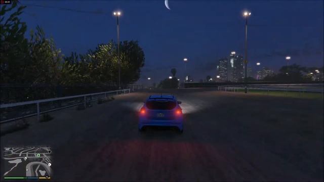 [GTA 5 MODS] - Focus RS on Vinewood Racetrack смотреть онлайн