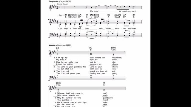 RESPONSORIAL PSALM: 29th Sunday in Ordinary Time (10/16/16) смотреть онлайн