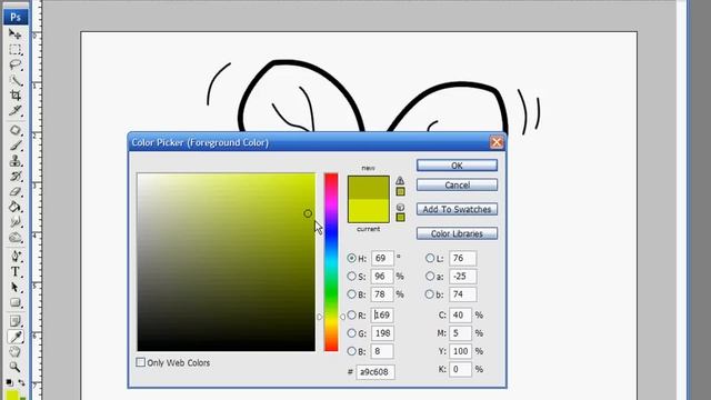 Using Photoshop to convert hand drawing to line art and basic coloring - Part 1 смотреть онлайн