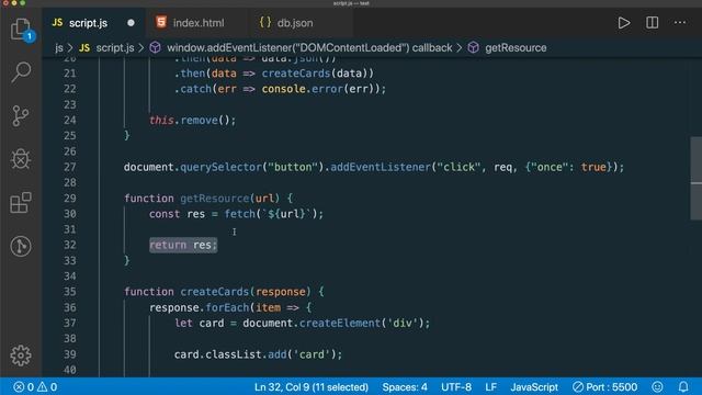 Как работать с сервером в JavaScript ч.2 | AJAX смотреть онлайн