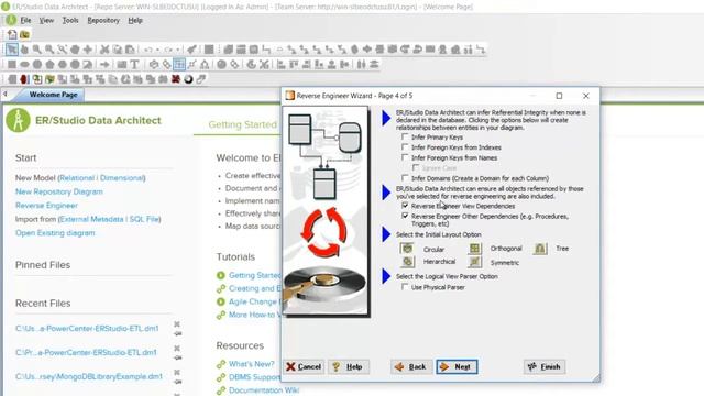 Reverse Engineering with ER/Studio смотреть онлайн