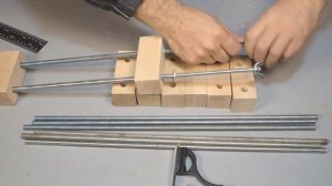 Изготовление очень простых струбцин для склеивания тонких панелей