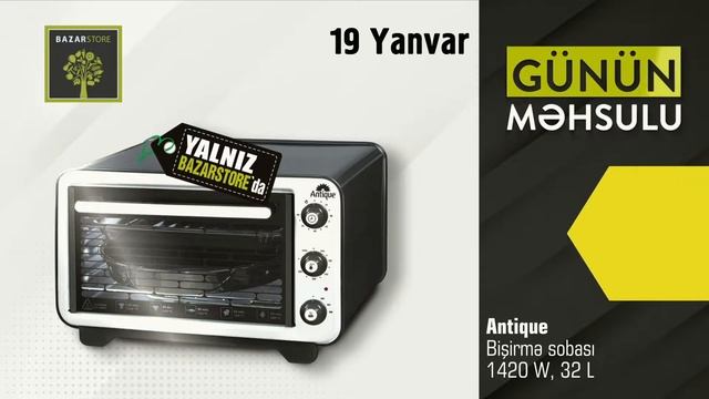 Günün məhsulu - Antique bişirmə sobası смотреть онлайн