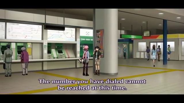 Future Diary ep12　"Akise Aru... What is he?"　Mail has been deleted смотреть онлайн
