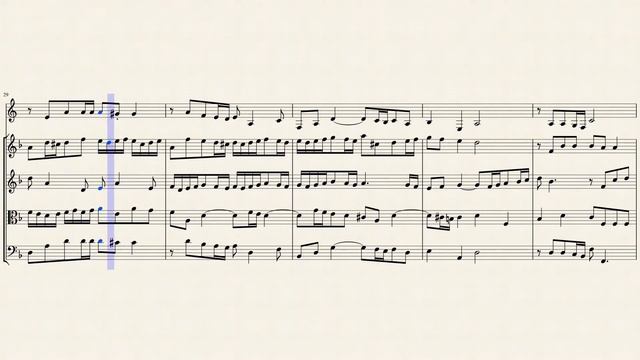 Chorus: "Wer an ihn gläubet, der wird nicht gerichtet" (BWV 68 No 5) for Horn & Strings смотреть онлайн