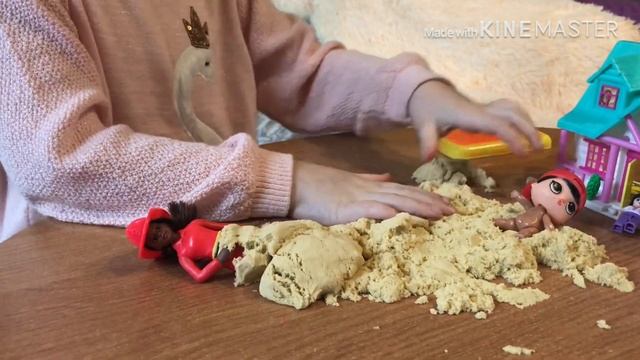 Кинетический песок, игры с поняшкой:)? смотреть онлайн