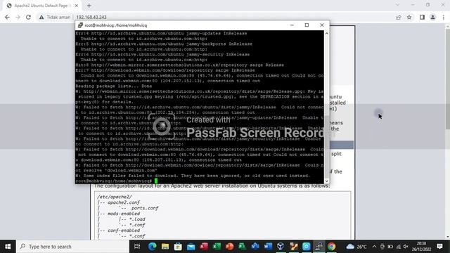 Cara Install dan Konfigurasi Apache,PHP,Mysql dan PHPmyadmin di Ubuntu смотреть онлайн