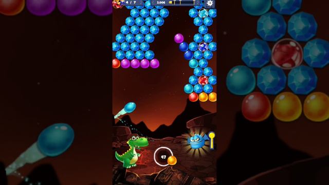 Primitive Bubble Shooter Level 1666 - 1670 || Primitive Bubble Shooter Gameplay