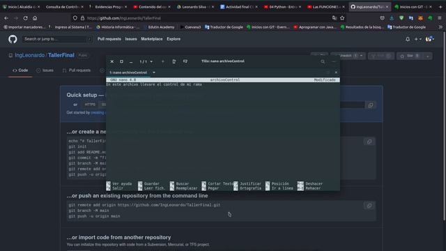 Desde el git init hasta el git push. смотреть онлайн