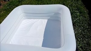 Надувной бассейн Intex. Как надуть бассейн Intex.
