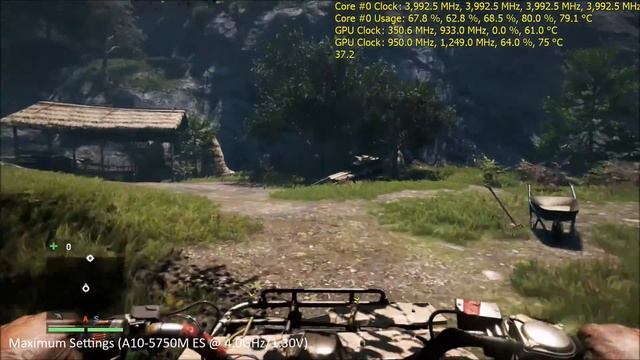MSI GX70 - Far Cry 4 - Test overclock AMD A10-5750M ES / HD8970M (R9 M290X) смотреть онлайн