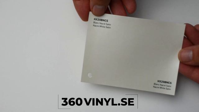 Hexis Hx20000 Nacre White Satin Vinyl 360Vinyl смотреть онлайн
