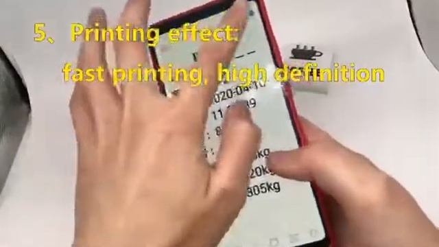 How to connect the GOOJPRT PT-21058MM Bluetooth Thermal Receipt Printer with Android phone? смотреть онлайн
