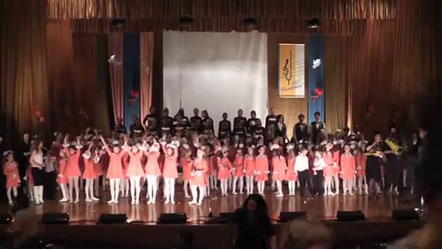 Отчетный концерт хоровой студии "Камертон" - часть5 смотреть онлайн