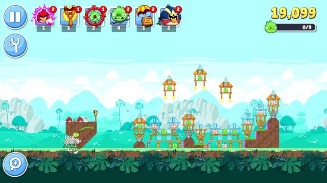 Piggy tower level 107 but angry birds friends theme plays смотреть онлайн