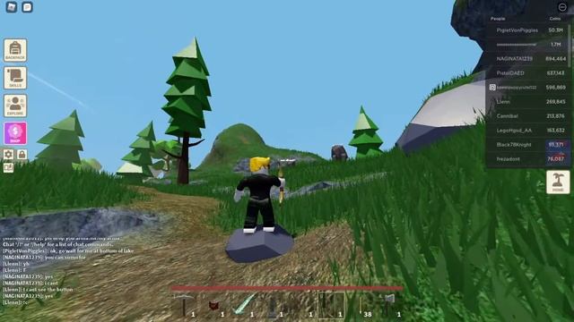 How to MAKE BOW AND ARROWS AND LEVEL UP ARCHERY XP - Islands - Roblox смотреть онлайн