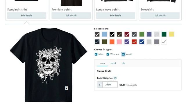 MERCH BY AMAZON - Product Creation BETA Preview & Test - Step by Step Walkthrough смотреть онлайн