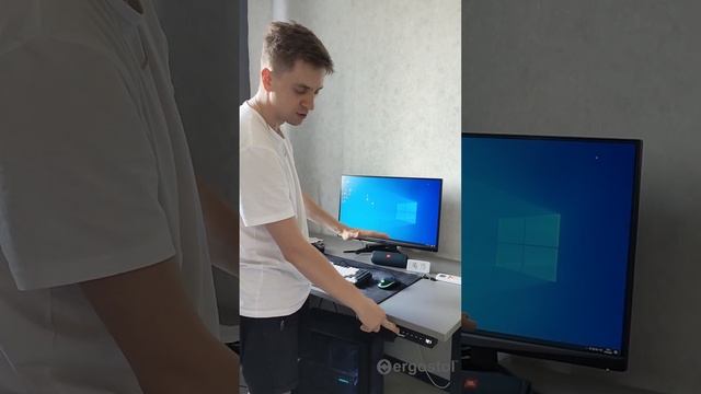 Регулируемый стол Ergostol Optima | Отзыв от нашего клиента Никиты смотреть онлайн