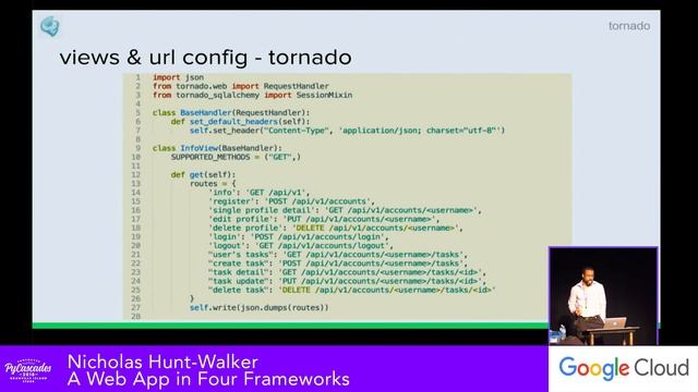 Nicholas Hunt-Walker: A Web App in Four Frameworks смотреть онлайн