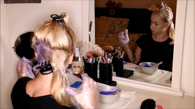 How to: Lavender hair with MANIC PANIC Vegan hair dye смотреть онлайн