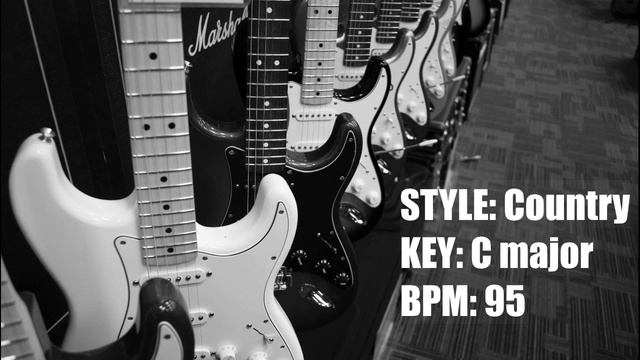 Nice Country Guitar Backing Track Jam in C major 95 bpm смотреть онлайн