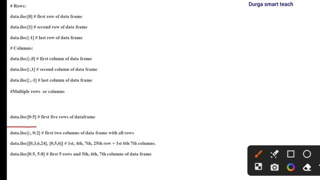 Indexing, Selecting and Filtering Data in DataFrame смотреть онлайн