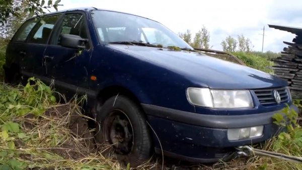 Запуск Volkswagen Passat B4 1.9 TDI 1994 года (спустя 15 лет) часть 1 !