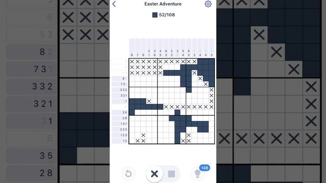 Nonogram Easter Adventure Postcard 2 Puzzle 14 смотреть онлайн