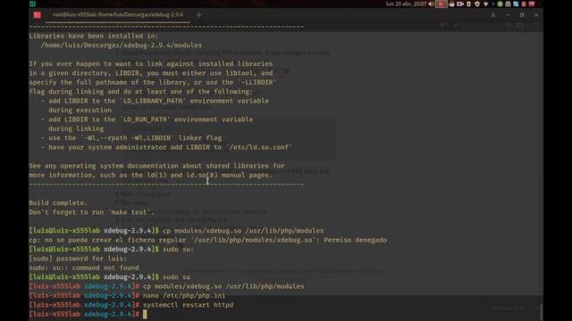 Configurar XDebug en Visual Studio Code para PHP - Arch Linux (Manjaro) смотреть онлайн