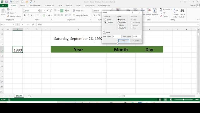 Dates from Drop Down Lists in Excel| fill in excel |down list |how to create drop down list in exce смотреть онлайн
