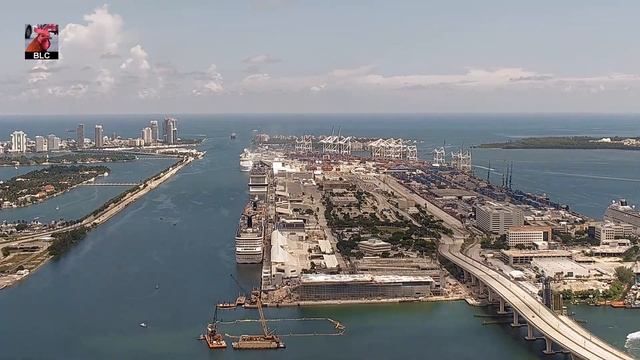 Time-lapse Port Miami - Aug 30, 2021 смотреть онлайн