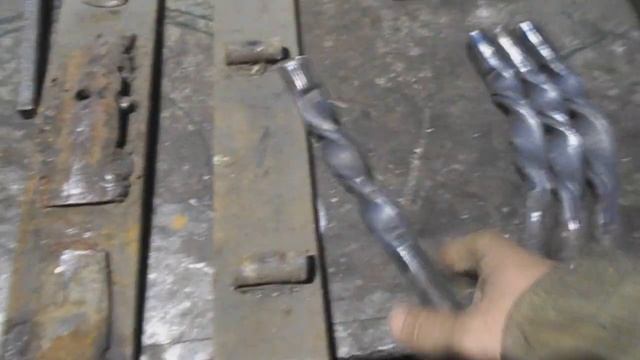 кованные ручки на калитку - своими руками . смотреть онлайн