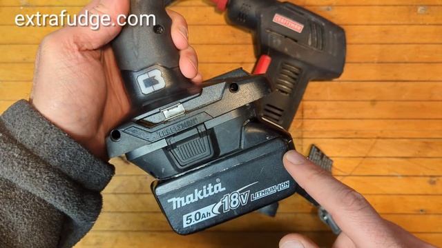 Battery adapters for Makita, DeWalt, Milwaukee and others explained. смотреть онлайн