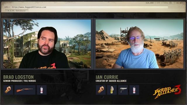 Jagged Alliance 3 | Dev Stream #07: Chat with Ian Currie смотреть онлайн