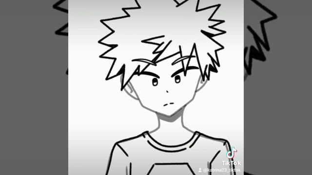 Katsuki Bakugou ?Drawing him alive, since horikoshi decided not to ? смотреть онлайн
