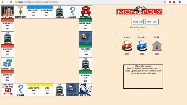 Object-Oriented Design and Analysis - Monopoly Game Simulation смотреть онлайн