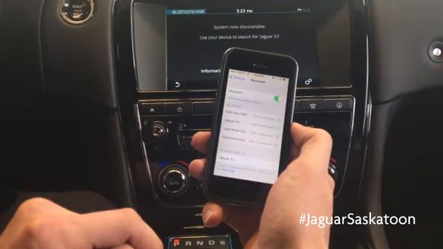How To Sync Your Phone In A 2017 Jaguar F-Pace