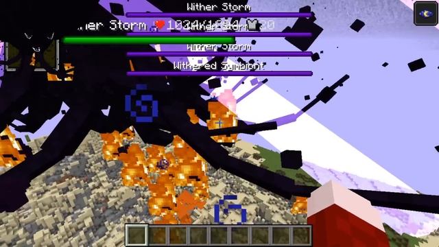 5 Wither Storm vs Herobrine Remembrance in minecraft creepypasta смотреть онлайн