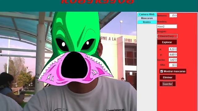 Realidad Aumentada con reconocimiento facial desarrollada con Java y OpenCV смотреть онлайн