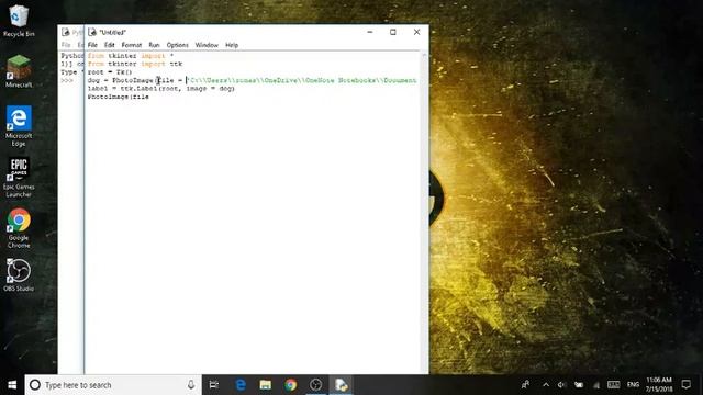 Images in Python using Tkinter смотреть онлайн