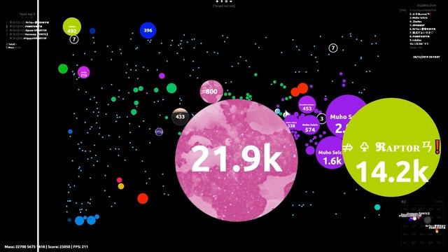 Agar.io - Motherships смотреть онлайн
