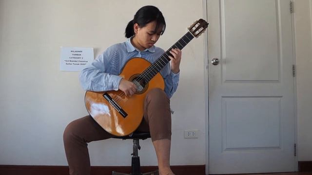 Wilasinee Yamban Category C 3rd Mahidol Classical Guitar Forum 2022 смотреть онлайн