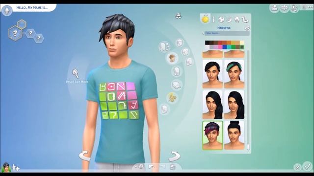 The Sims 4 | CAS - Emo Teen смотреть онлайн